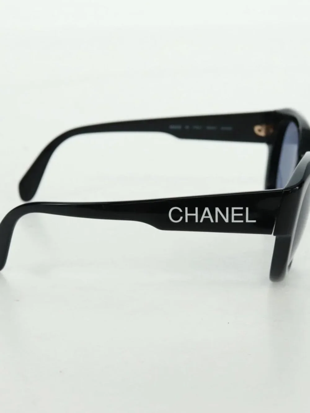 CHANEL Sunglasses plastic Black CC Auth ka1252 - Picture 5 of 16